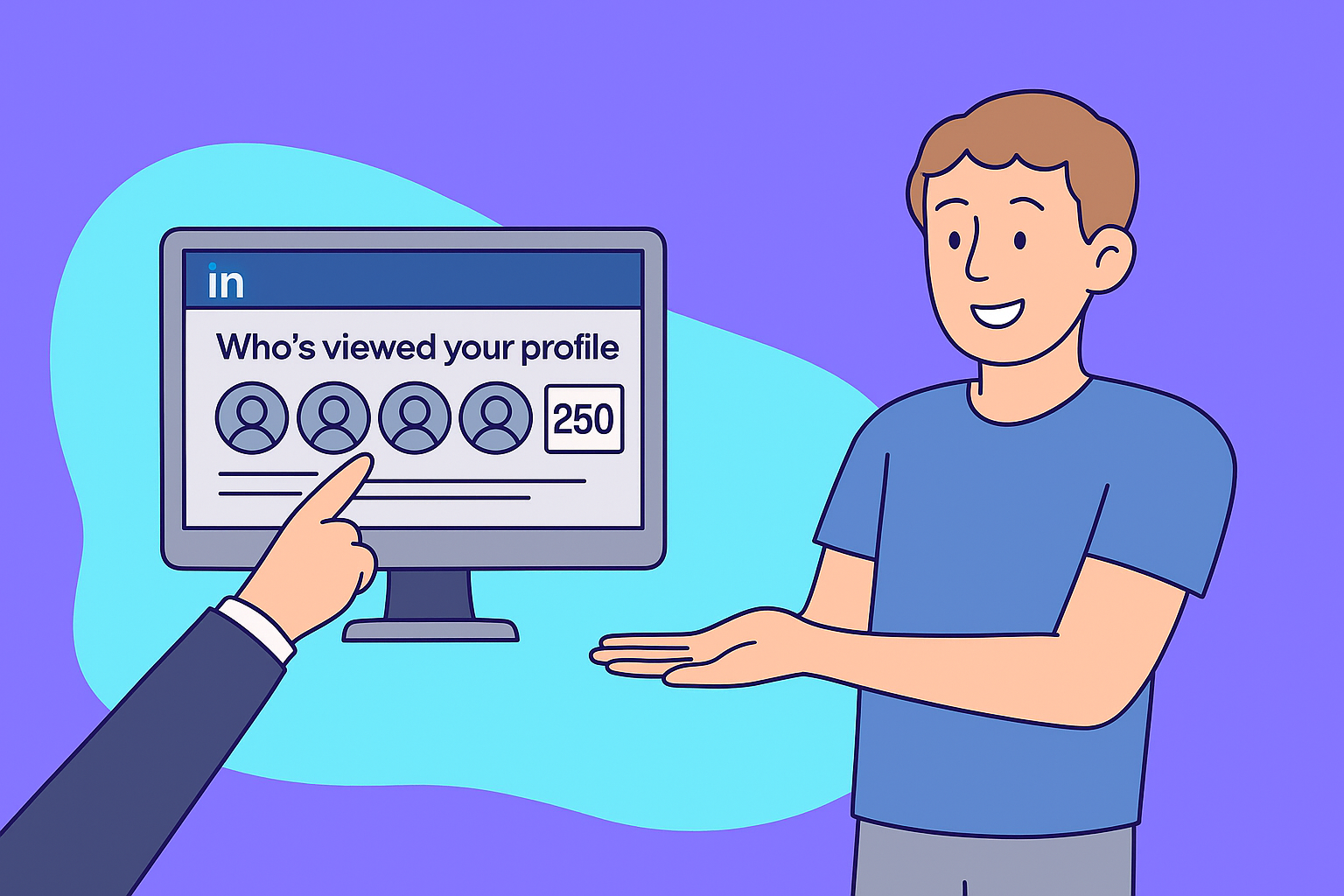How to See Who Viewed Your LinkedIn Profile (Free & Premium Guide) - Heyou